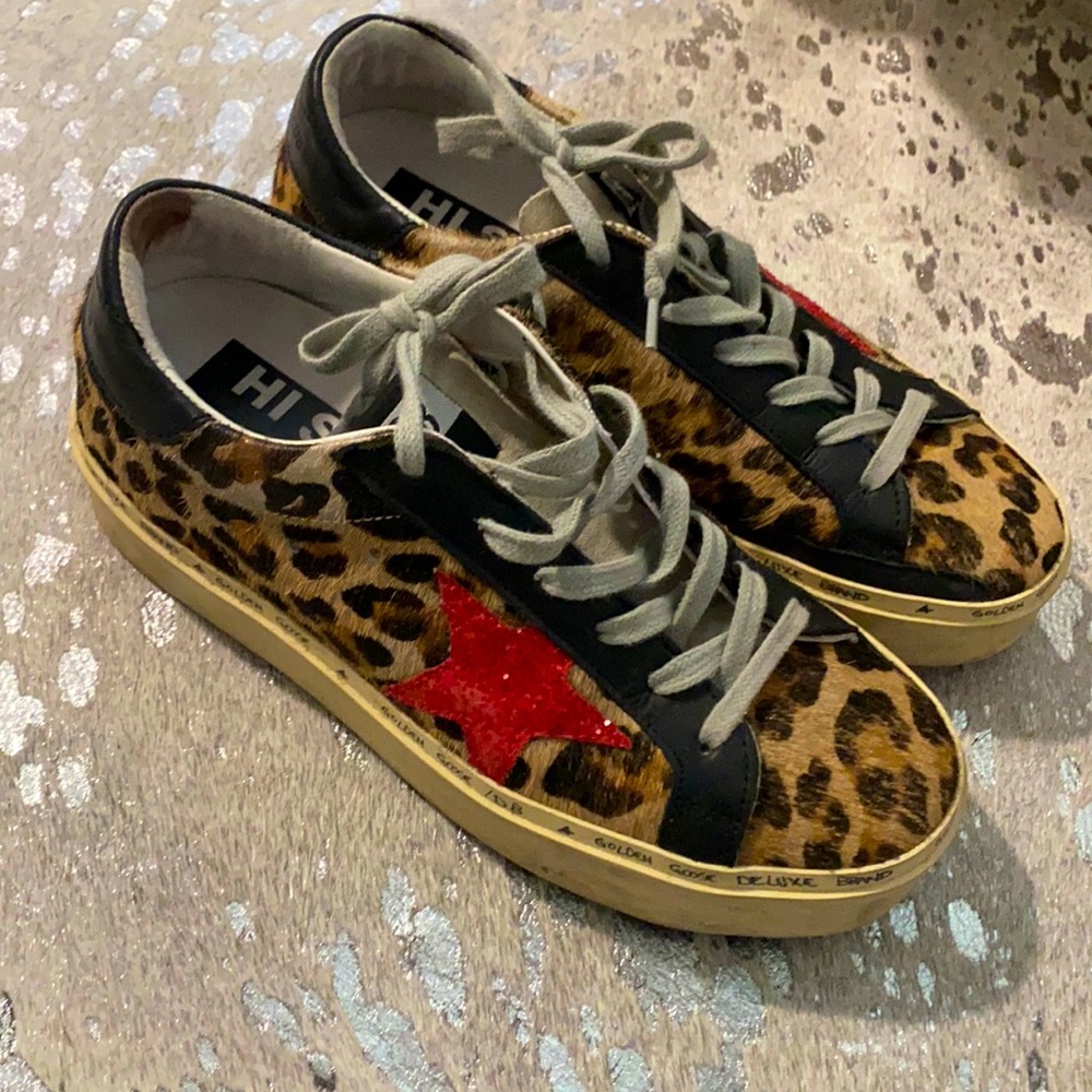 Golden Goose: brand new and barely worn.